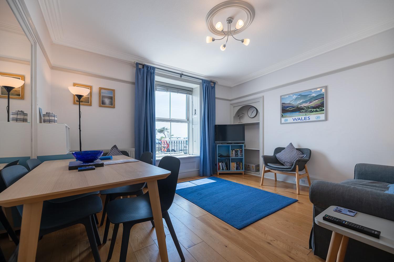 Ground Floor Sea View Apartment Aberdyfi Eksteriør billede