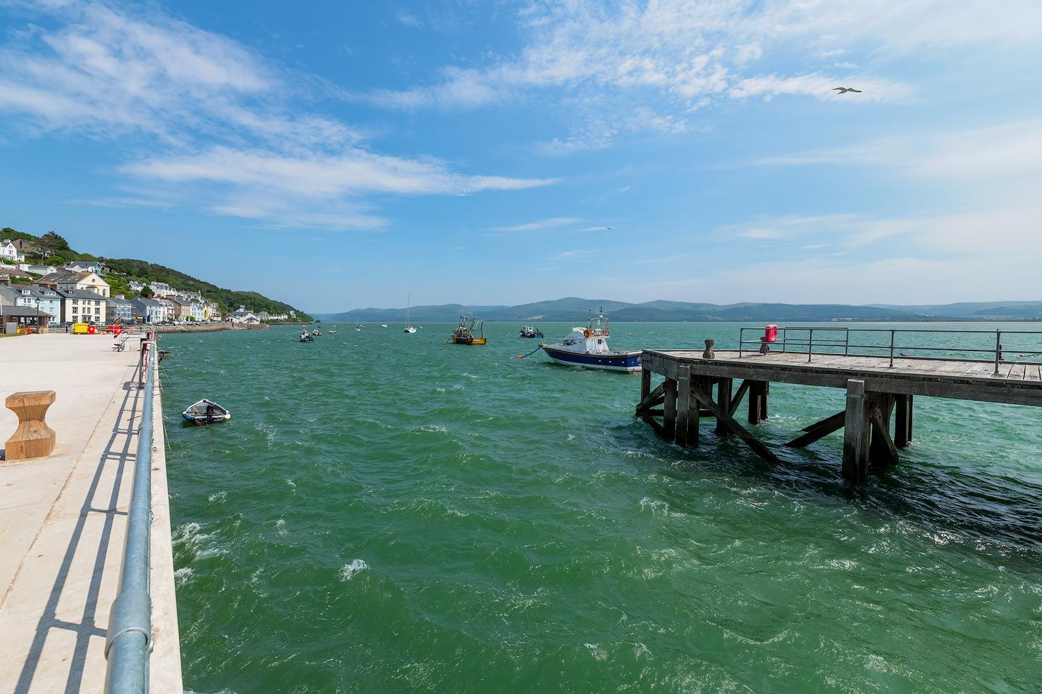 Ground Floor Sea View Apartment Aberdyfi Eksteriør billede